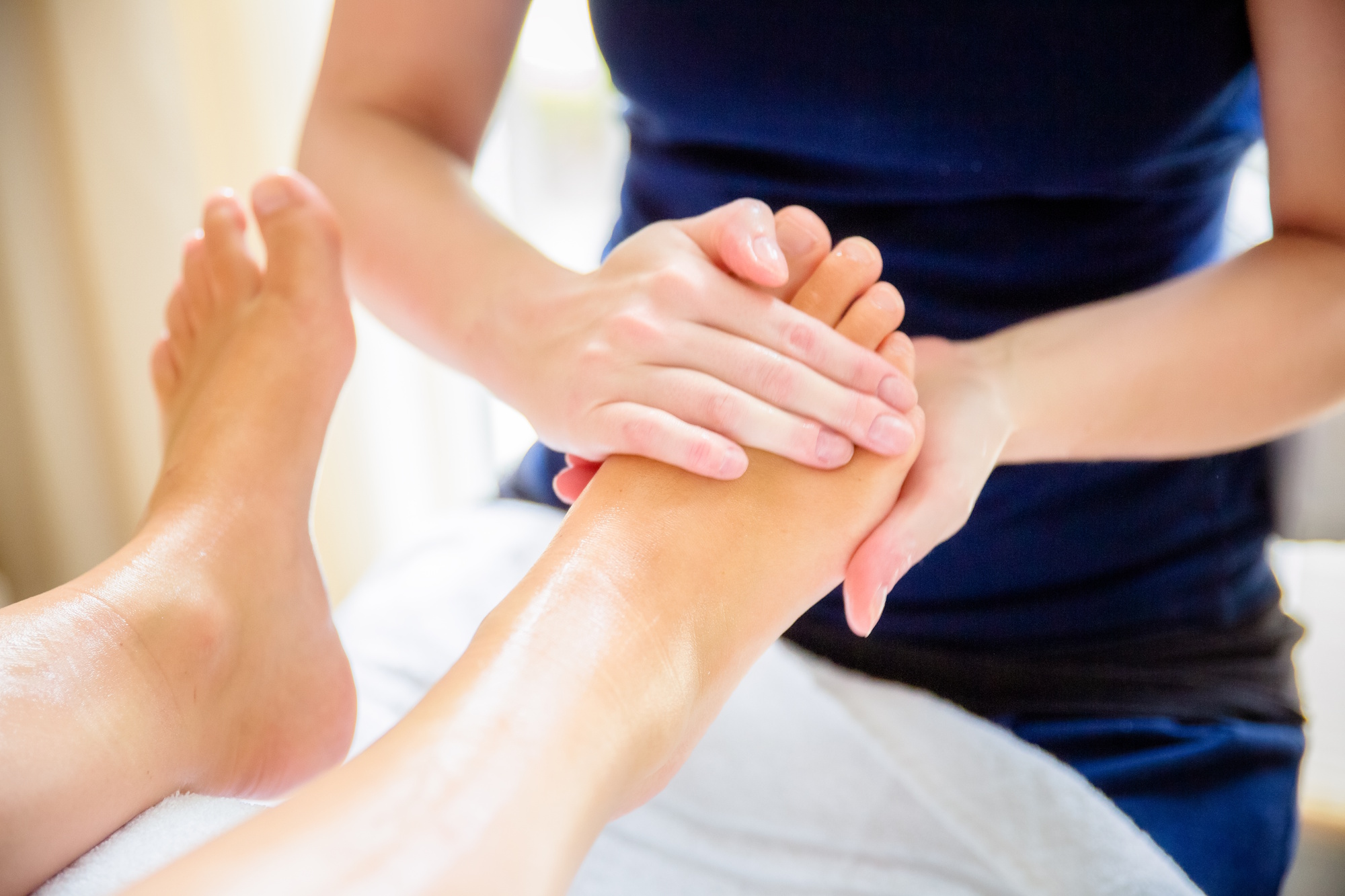 Fu&szlig;massage inkl. Wadenbehandlung